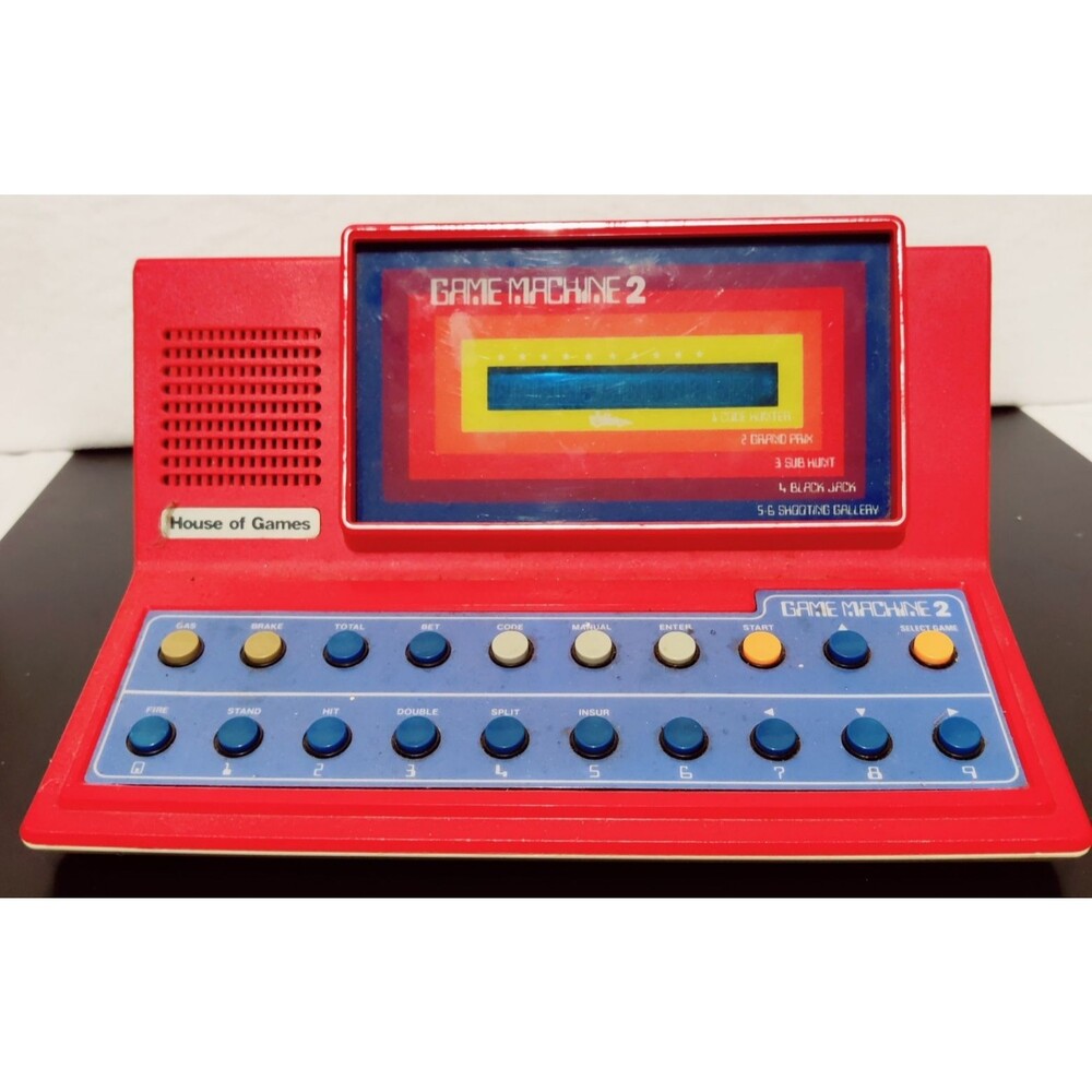 Vintage VTech Game Machine 2 by House of Games Electronic Game Hong Kong